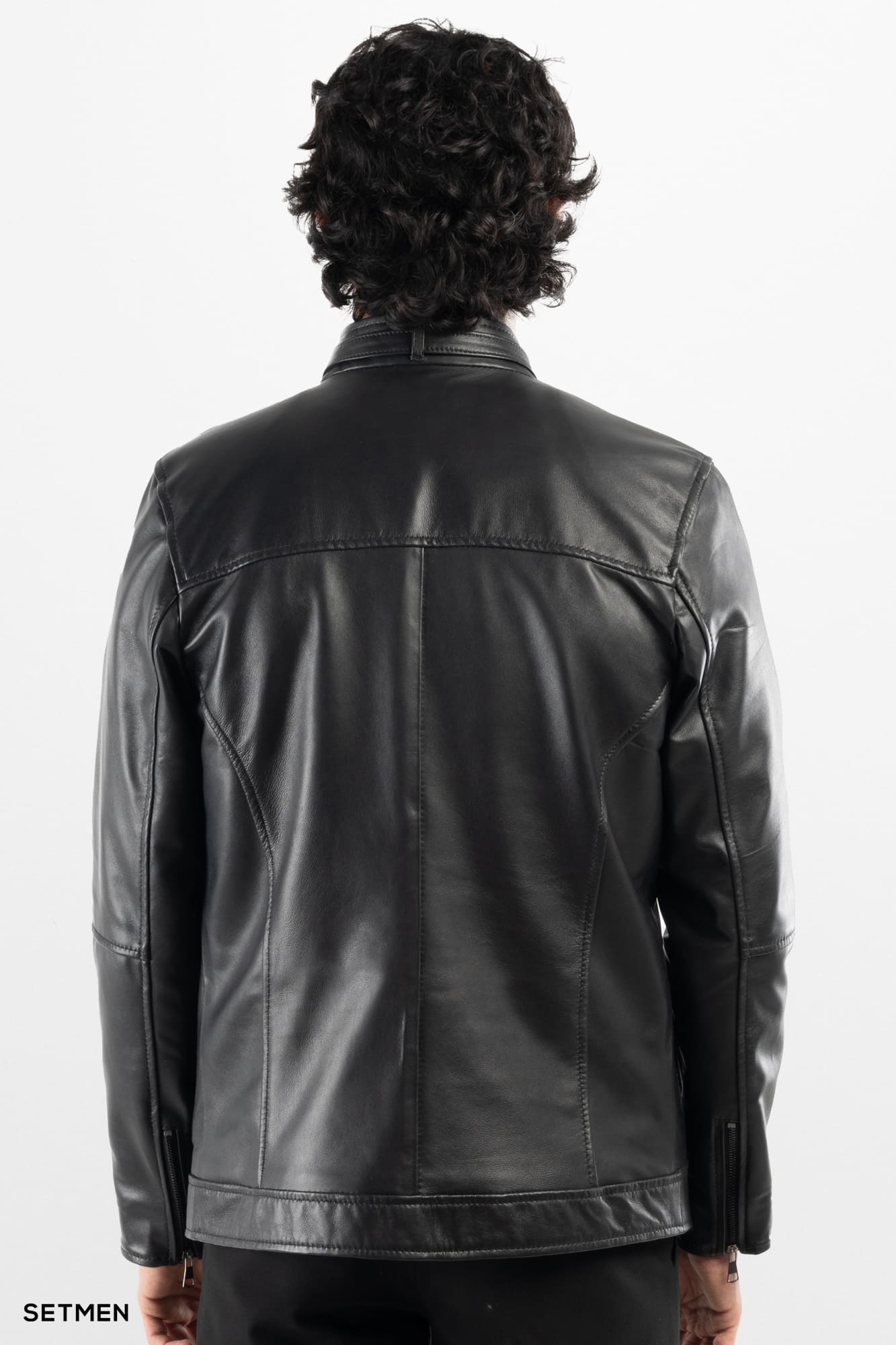 کاپشن مردانه چرم طبیعی