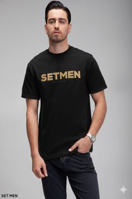 تیشرت مردانه ست من چاپی