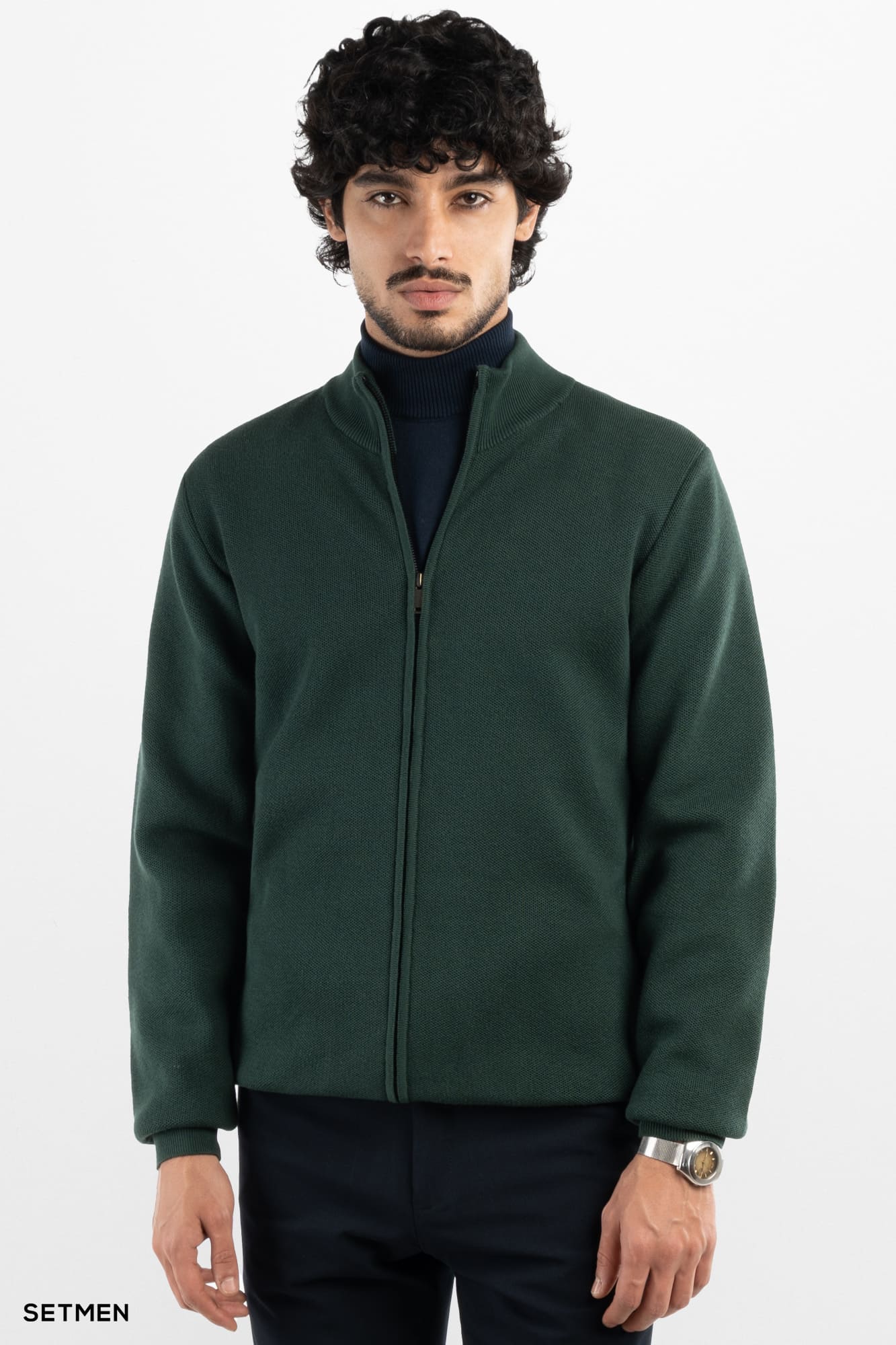 بافت مردانه تمام زیپ