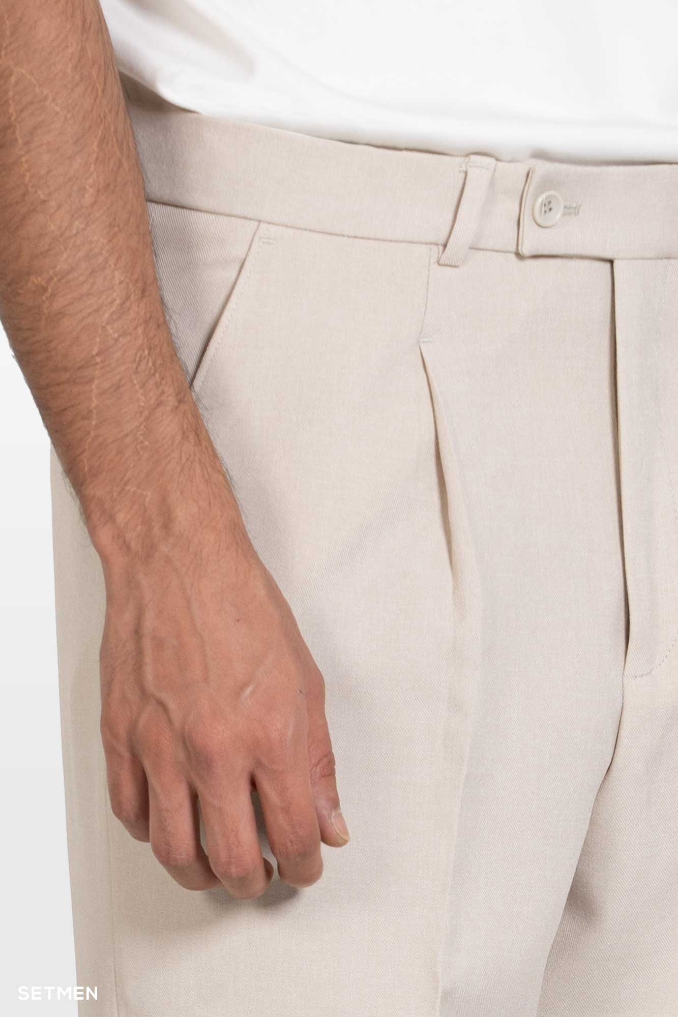 شلوار پارچه ای مردانه واید